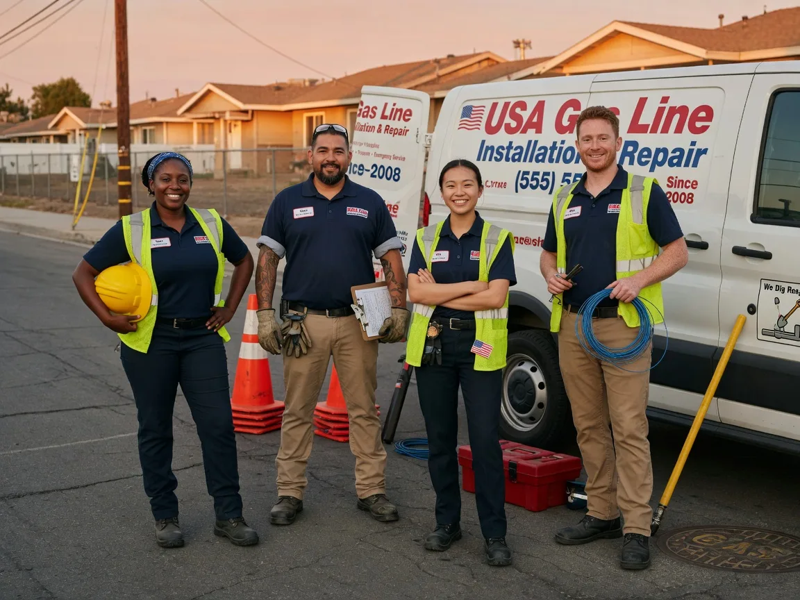 Gas Line Installation company in South Roxana, IL